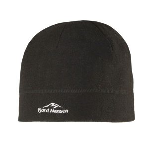 Czapka polarowa Fjord Nansen Fall 200. Czarne czapki Fjord Nansen, bez wzorów, z polaru, sportowe. Za 54,99 zł.