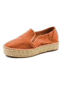 Natural world Espadryle w kolorze pomarańczowym rozmiar: 35. Pomarańczowe espadryle Natural World, bez wzorów, bez obcasa. Za 130,99 zł.