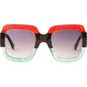 Czerwone Okulary Beauty. Okulary przeciwsłoneczne marki Born2be. Za 39,99 zł.