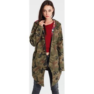 Kurtki: Naoko - Kurtka dwustronna Camouflage Fleurs x Edyta Górniak