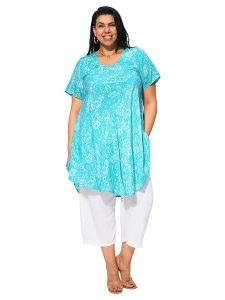 Aller Simplement Sukienka w kolorze turkusowym rozmiar: 46/48. Niebieskie sukienki Aller Simplement, bez wzorów, bez kołnierzyka, bez ramiączek, mini. Za 56,99 zł.