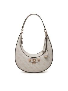 Guess Torebka Lindsey HWSG97 49010 Kremowy. Białe torebki klasyczne Guess, z aplikacjami, ze skóry, bez dodatków. Za 584,99 zł.