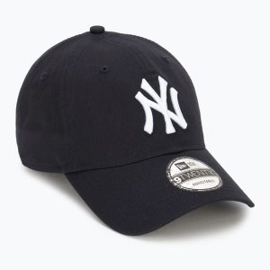 Czapka z daszkiem New Era League Essential 9Twenty New York Yankees. Niebieskie czapki New Era, bez wzorów. Za 109,99 zł.