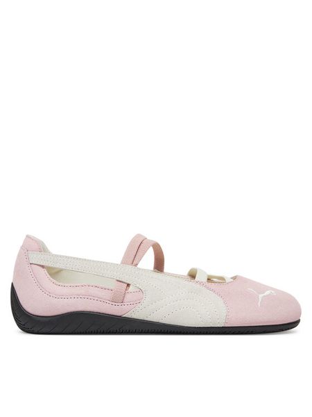 Puma Baleriny Speedcat Ballet SD Wns 401287 01 Różowy. Czerwone balerinki Puma, bez wzorów, ze skóry, bez obcasa, bez zapięcia. Za 322,99 zł.