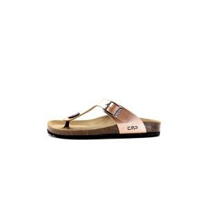 Klapki damskie CMP ECO MYMOSA. Czarne klapki CMP, bez wzorów, bez obcasa. Za 129,99 zł.