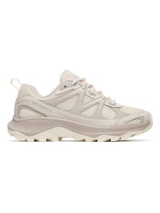 Merrell Buty trekkingowe "Tempo EXP" w kolorze beżowym rozmiar: 40,5. Brązowe buty trekkingowe Merrell, z materiału, bez zapięcia. Za 232,23 zł.