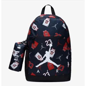 Plecak szkolny Air Jordan School Pencil Case Backpack z piórnikiem 9B0503-W0G. Czarne plecaki Jordan. Za 205,85 zł.