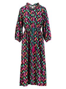 Blutsgeschwister Sukienka ze wzorem rozmiar: XL. Sukienki Blutsgeschwister, xl, bez wzorów, z bawełny, bez kołnierzyka, bez ramiączek, midi. Za 259,95 zł.