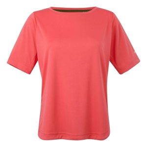 T-shirt Damski Botanna. Czerwone t-shirty Regatta, bez wzorów, bez kołnierzyka, bez ramiączek. Za 35,99 zł.