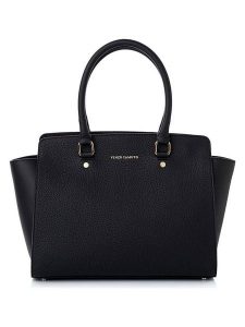 Vince Camuto Torebka "Andria" w kolorze czarnym - 32 x 27 x 14 cm rozmiar: onesize. Czarne torebki klasyczne Vince Camuto, bez wzorów, z materiału, przez ramię, bez dodatków. Za 173,99 zł.