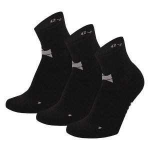 Skarpetki do jogi - unisex - czarne - 6 par do jogi antypoślizgowe. Czarne skarpetki XTREME, bez wzorów, z poliamidu. Za 185,79 zł.