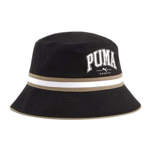 Kapelusz PUMA Squad Bucket. Czarne kapelusze Puma, bez wzorów. Za 94,99 zł.