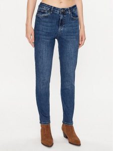 Liu Jo Jeansy UF3034 D4391 Granatowy Slim Fit. Niebieskie jeansy Liu Jo, bez wzorów, z bawełny. Za 369,99 zł.