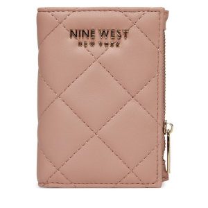 Portfel Nine West. Czerwone portfele Nine West, bez wzorów. Za 59,99 zł.