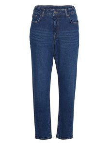 MOSS COPENHAGEN Dżinsy "Evolet Rikka" - Tapered fit - w kolorze niebieskim rozmiar: S. Niebieskie jeansy Moss Copenhagen, bez wzorów. Za 109,26 zł.