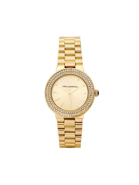 KARL LAGERFELD Zegarek R0553104501 Złoty. Żółte, analogowe zegarki KARL LAGERFELD. Za 839,99 zł.
