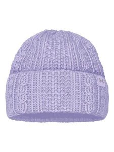 Under Armour Czapka beanie "Halftime Cable" w kolorze fioletowym rozmiar: onesize. Różowe czapki Under Armour, bez wzorów, z polaru. Za 76,45 zł.