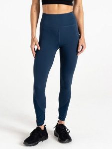 Dare 2b Legginsy sportowe "Power" w kolorze granatowym rozmiar: 42. Niebieskie legginsy Dare 2b, bez wzorów, z materiału. Za 100,99 zł.