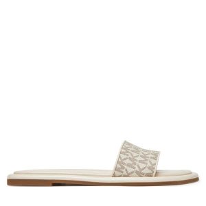 Klapki MICHAEL Michael Kors. Klapki MICHAEL Michael Kors, bez wzorów, bez obcasa. Za 369,99 zł.
