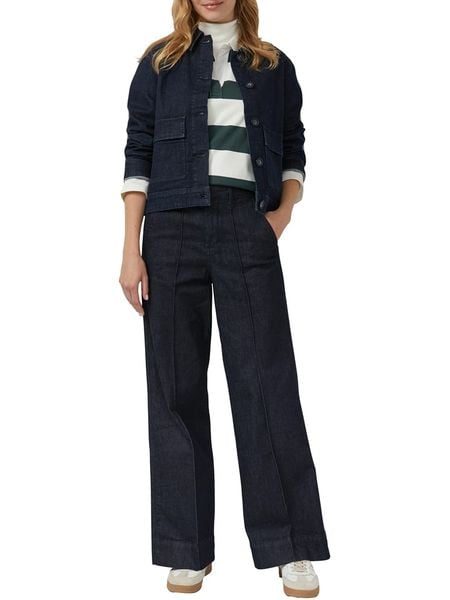 S.Oliver Kurtka dżinsowa w kolorze granatowym rozmiar: 46. Niebieskie kurtki s.Oliver, s, bez wzorów, bez kaptura. Za 122,09 zł.