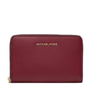Portfel MICHAEL Michael Kors. Czerwone portfele MICHAEL Michael Kors, bez wzorów. Za 369,99 zł.