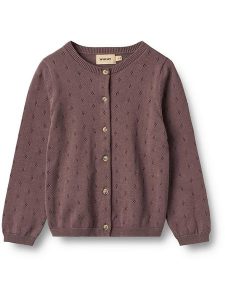 Wheat Kardigan "Maia" w kolorze fioletowym rozmiar: 104. Różowe kardigany Wheat, z bawełny. Za 96,14 zł.