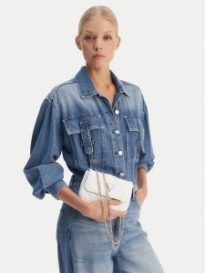 Guess Torebka J5YZ17 WGT10 Biały. Białe torebki klasyczne Guess, z aplikacjami, ze skóry, bez dodatków. Za 209,99 zł.