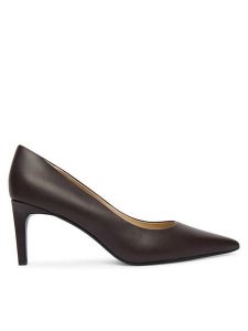 Calvin Klein Szpilki Ess Stiletto 70 HW0HW02607 Bordowy. Czerwone szpilki Calvin Klein, bez wzorów, ze skóry, bez obcasa. Za 649,99 zł.
