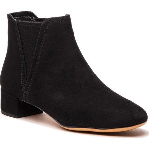 Sztyblety CLARKS - Orabella Ruby 261349604050 Black Suede. Botki marki Clarks. W wyprzedaży za 329,00 zł.