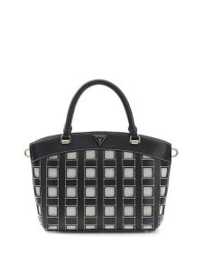 Guess Torebka 182878 Czarny. Czarne listonoszki Guess, z aplikacjami, bez dodatków. Za 584,99 zł.