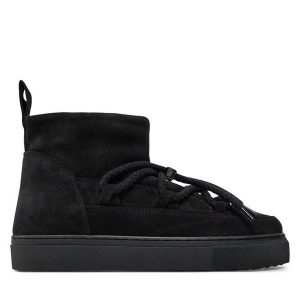 Śniegowce Inuikii. Czarne buty zimowe Inuikii, bez obcasa, bez zapięcia. Za 989,99 zł.