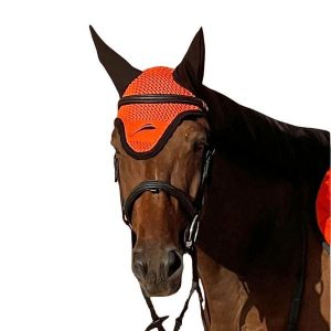 Krótki kapelusz dla koni eQuick. Czerwone kapelusze EQUICK, bez wzorów, z bawełny, sportowe. Za 214,00 zł.
