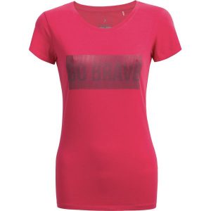 T-shirt damski TSD606 - różowy - Outhorn. T-shirty marki Outhorn. W wyprzedaży za 29,99 zł.