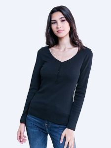 BIG STAR Koszulka w kolorze czarnym rozmiar: XL. Czarne bluzki Big Star, xl, z aplikacjami, prążkowane, retro, bez kołnierzyka, bez ramiączek. Za 49,99 zł.