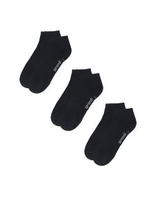 Sprandi Skarpety krótkie 0WB-001-AW23 (3-pack) Czarny. Czarne komplety bielizny Sprandi, bez wzorów, z bawełny. Za 39,99 zł.