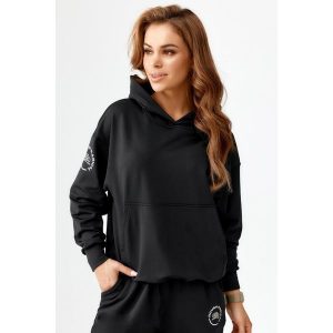 Bluza sportowa dresowa dla kobiet Rough Radical Pery Hoodie. Brązowe bluzy ROUGH RADICAL, l, bez wzorów, z dresówki, bez kaptura. W wyprzedaży za 144,42 zł.