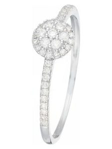 CARATELLI Złoty pierścionek "Côme" z diamentami rozmiar: 56. Szare pierścionki CARATELLI, z diamentem, złote. Za 1 283,99 zł.