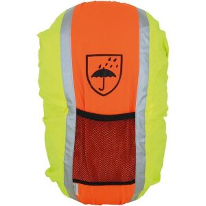 FASI odblaskowy pokrowiec na plecak żółto-pomarańczowy 45 x 52 x 11 cm. Brązowe plecaki FASSI SPORT. Za 100,30 zł.