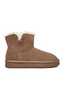 Lasocki Śniegowce CEO-HJF241211-5 Brązowy. Brązowe buty zimowe Lasocki, ze skóry, bez obcasa, bez zapięcia. Za 219,99 zł.