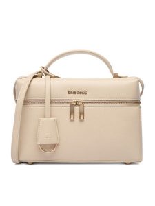 GINO ROSSI Torebka EO-LX10265 Écru. Kuferki Gino Rossi, bez wzorów, z materiału, bez dodatków. Za 229,99 zł.