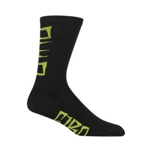 Skarpety wełniane Giro Seasonal Merino. Zielone skarpetki Giro, bez wzorów, z wełny. Za 94,50 zł.