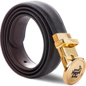 Pasek Damski LAUREN RALPH LAUREN - 412726145001 Medium Black/Dark Brown. Paski marki Lauren Ralph Lauren. Za 259,00 zł.