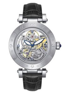 Empress Zegarek automatyczny "Theodora" w kolorze srebrno-czarnym rozmiar: onesize. Czarne, analogowe zegarki Empress. Za 587,99 zł.