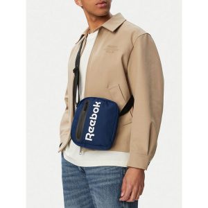 Saszetka Reebok. Niebieskie nerki i saszetki Reebok, bez wzorów. Za 59,99 zł.
