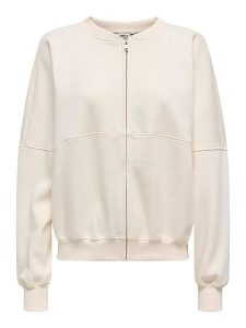 ONLY Bluza w kolorze beżowym rozmiar: S. Brązowe bluzy ONLY, s, bez wzorów, bez kaptura. Za 162,49 zł.