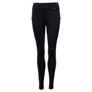 Damskie legginsy jeździeckie z pełną przyczepnością Premiere Bouvardia. Czarne legginsy PREMIERE, bez wzorów, z elastanu. Za 211,50 zł.