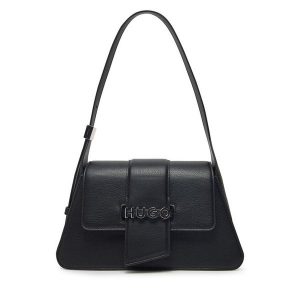 Torebka HUGO. Czarne torebki klasyczne Hugo, bez wzorów, bez dodatków. Za 469,99 zł.
