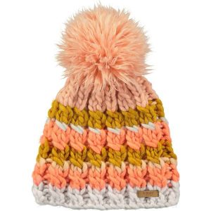 Barts - Czapka Feather. Różowe czapki marki Barts, z dzianiny. W wyprzedaży za 69,90 zł.