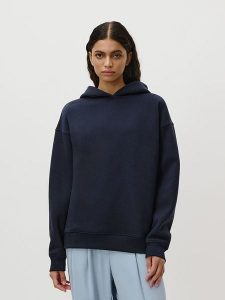 LeGer Bluza "Aylin" w kolorze granatowym rozmiar: 42. Niebieskie bluzy LeGer, bez wzorów, z kapturem. Za 130,99 zł.