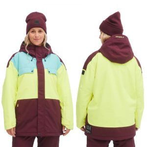 Kurtka zimowa na narty i snowboard damska O'Neill 20K. Kurtki O'Neill, na zimę, bez wzorów, bez kaptura, narciarskie. Za 429,00 zł.